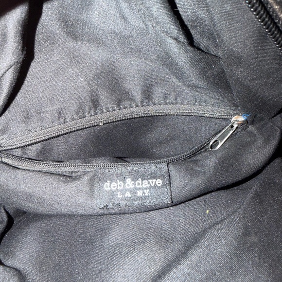 Black Floral Mini Backpack - Picture 3 of 7